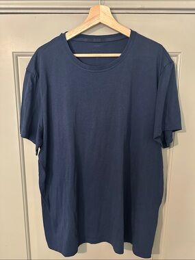 Men's Navy Yoga T-Shirt
